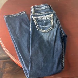 Daytrip buckle jeans size 10 skinny adjustable waist